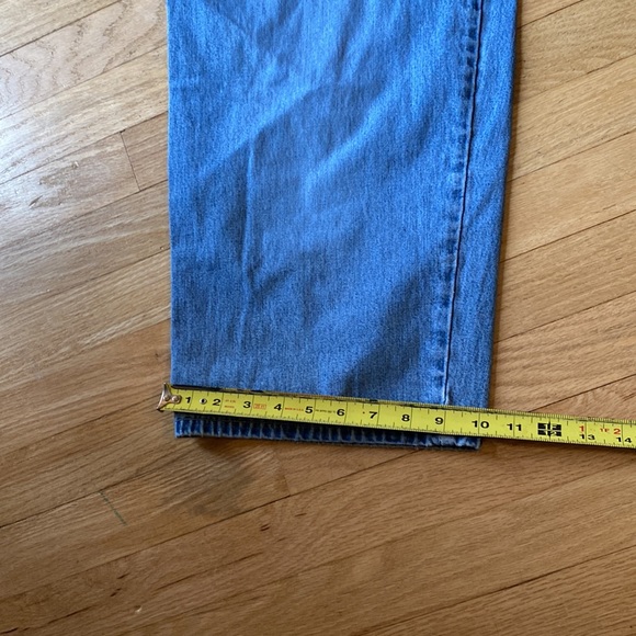 SILVER TAB Vintage 90s light blue Levi’s Carpenter Jeans 36X34 - Picture 10 of 16